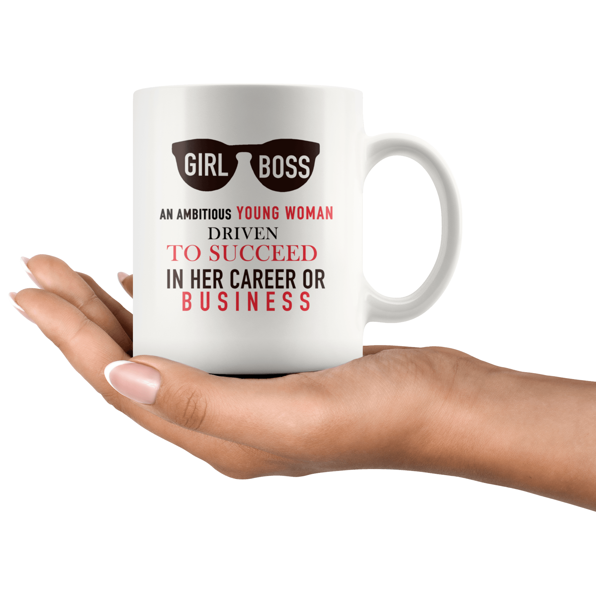 Girl Boss Coffee Mug - Coffee Cups Gift Idea For Women Boss - SPCM