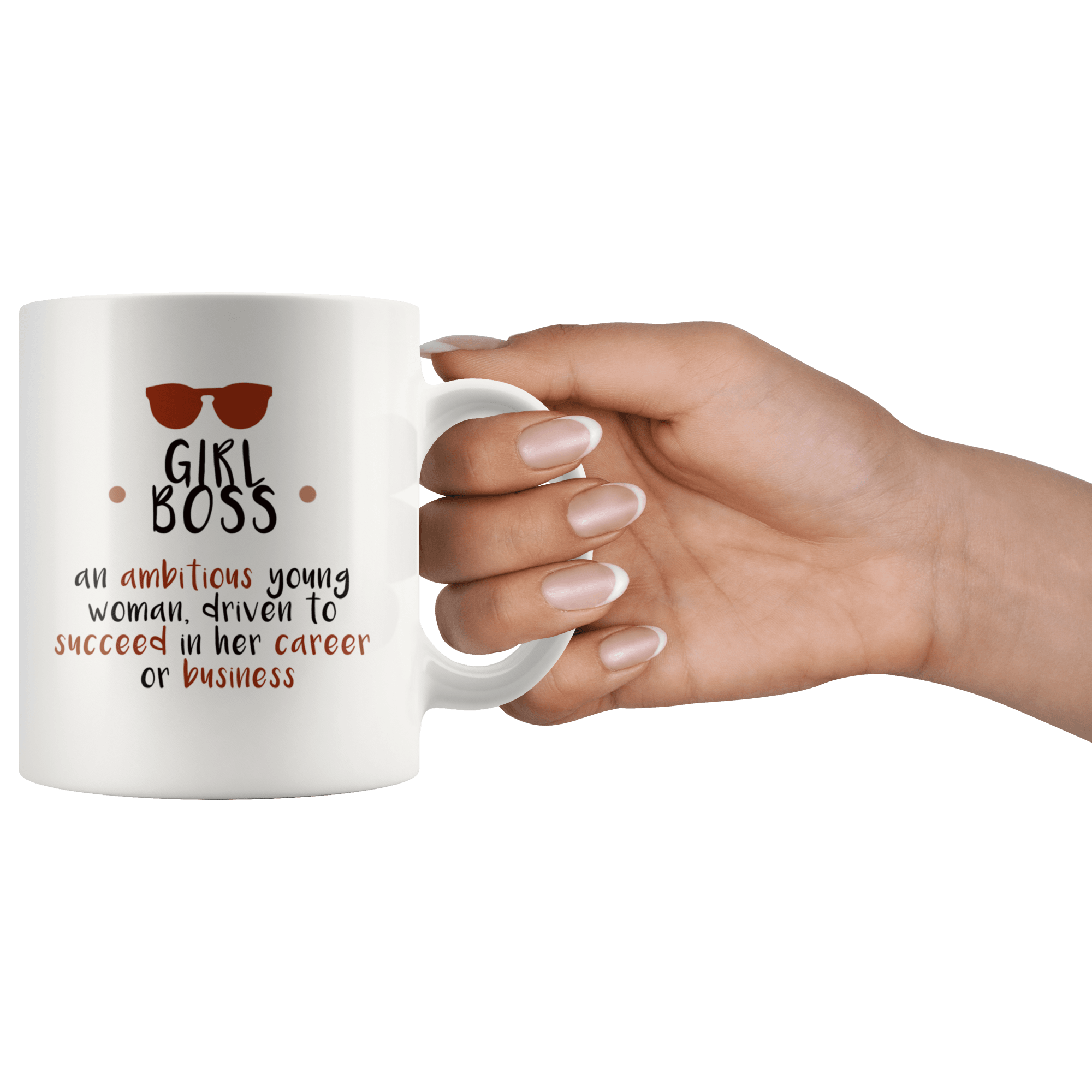Girl Boss Coffee Mug - Coffee Cups Gift Idea For Women Boss - SPCM