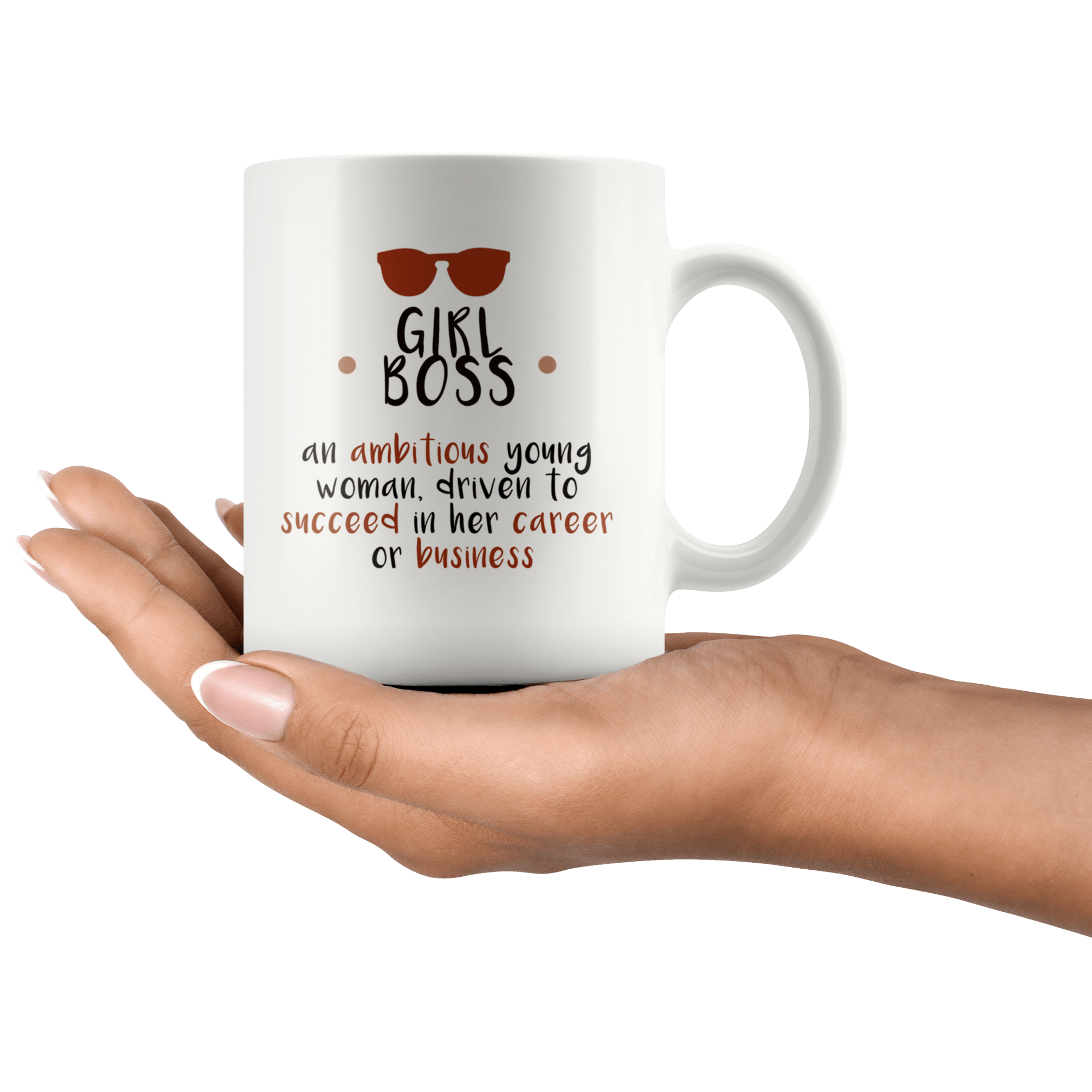 Girl Boss Coffee Mug - Coffee Cups Gift Idea For Women Boss - SPCM