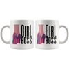 Girl Boss in Heels Coffee Mug - Coffee Cups Gift Idea For Women Boss - SPCM