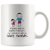 Great Coffee Mug For Father - A Father Holds His Daughter’s Hand For A Short While But He Holds Her Heart Forever - SPCM