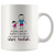 Great Coffee Mug For Father - A Father Holds His Daughter’s Hand For A Short While But He Holds Her Heart Forever - SPCM