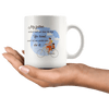 Great Coffee Mug For Father - My Father Didn’t Tell Me How To Live - SPCM