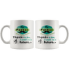 Great Coffee Mug For Father - My Father Gave Me My Dreams. Thanks To Him, I Could See A Future. - SPCM