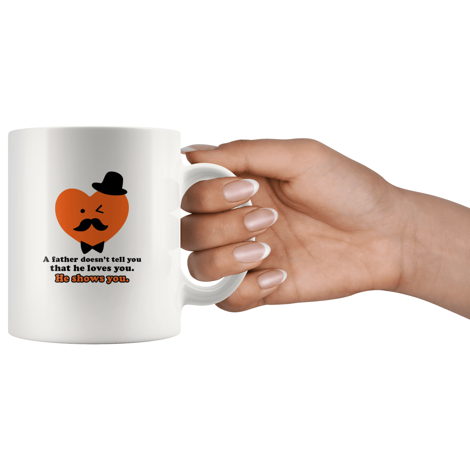 Great Coffee Mug For Father - Suitable For Father's Day, Birthday or Any Occasion From Son or Daughter. - SPCM