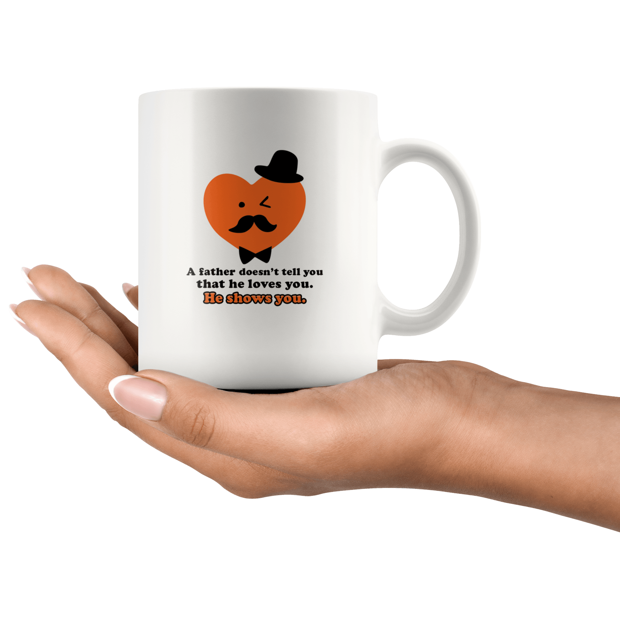 Great Coffee Mug For Father - Suitable For Father's Day, Birthday or Any Occasion From Son or Daughter. - SPCM