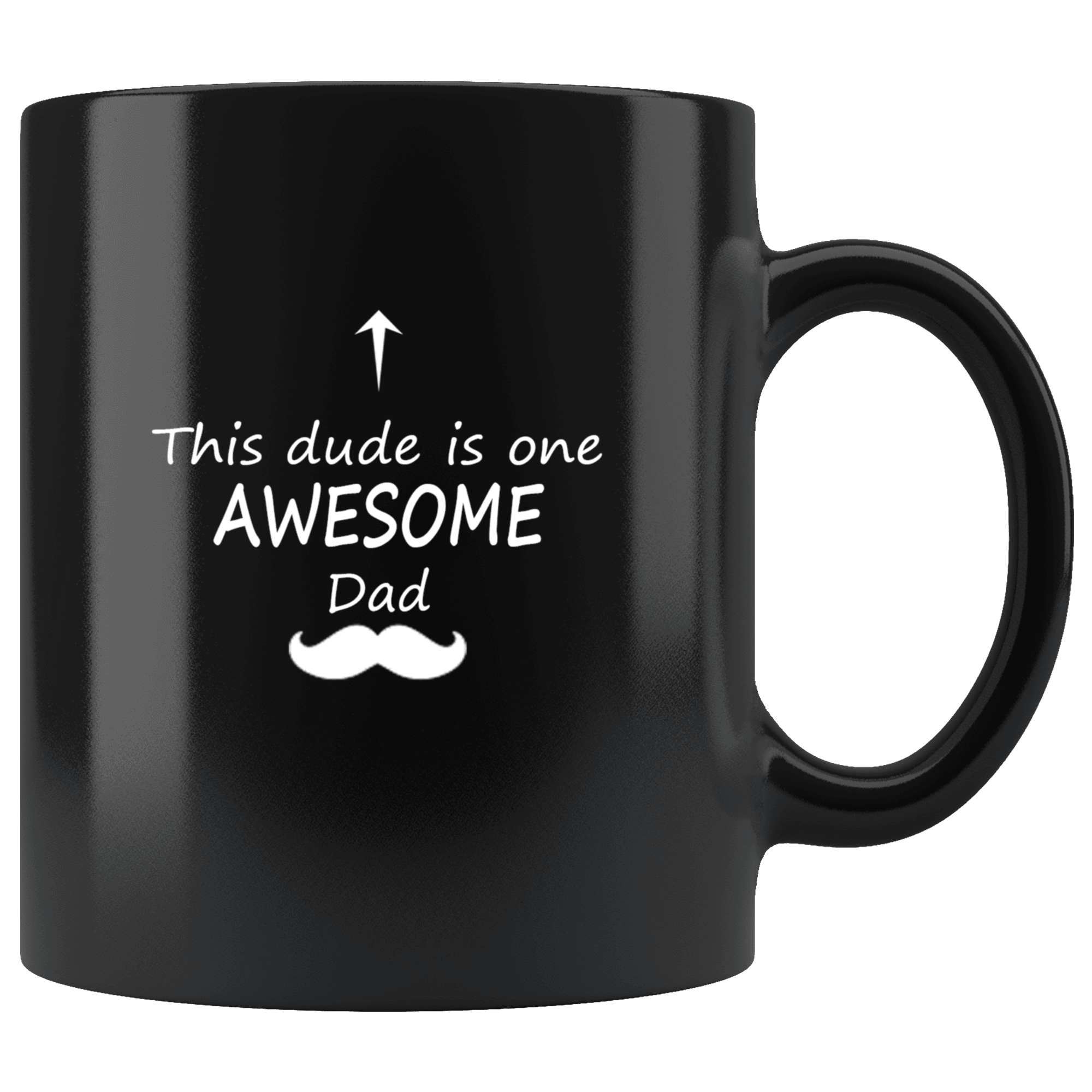 Great Coffee Mug For Father - This Dude Is One AWESOME Dad - P211