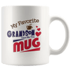 Great Coffee Mug For Grandfather/Grandmother - My Favorite Grandson Gave Me This Mug - SPCM