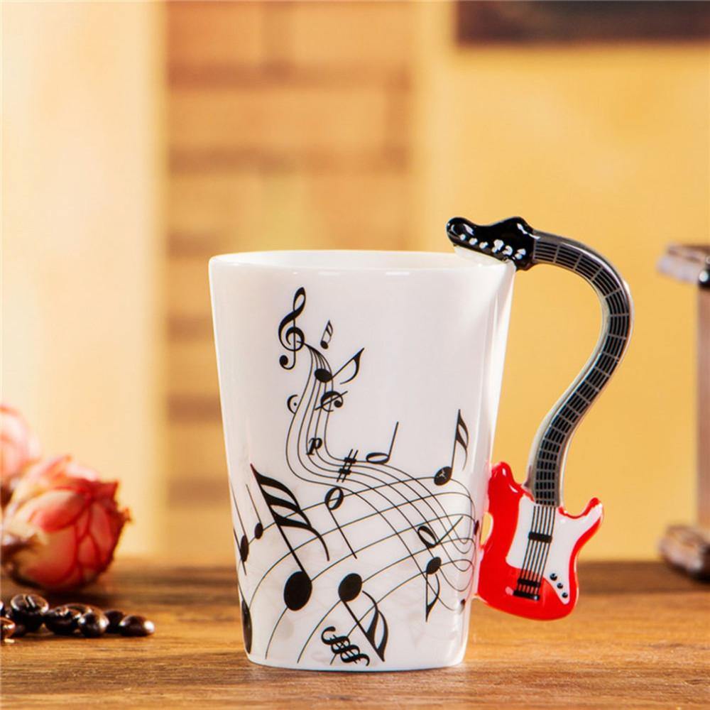 Guitar Ceramic Cup -