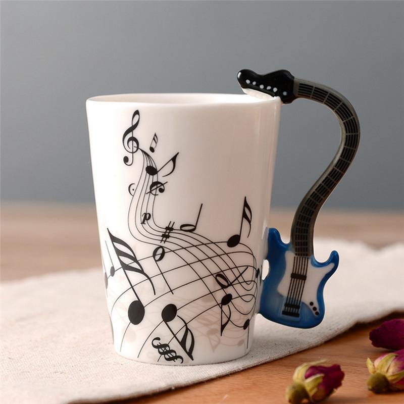 Guitar Ceramic Cup -