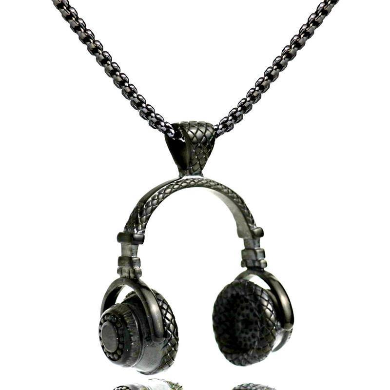 Headphone Pendant & Necklace -