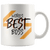World's Best Boss Coffee Mug - Coffee Cups Gift Idea For Men & Women Boss - SPCM