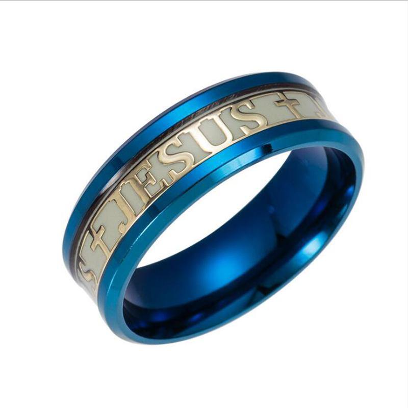 Jesus Cross Luminous Ring -