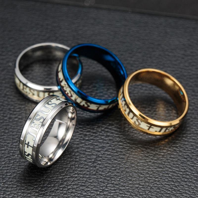 Jesus Cross Luminous Ring -