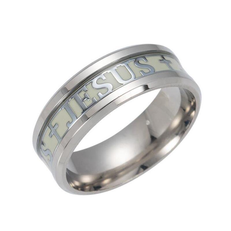 Jesus Cross Luminous Ring -