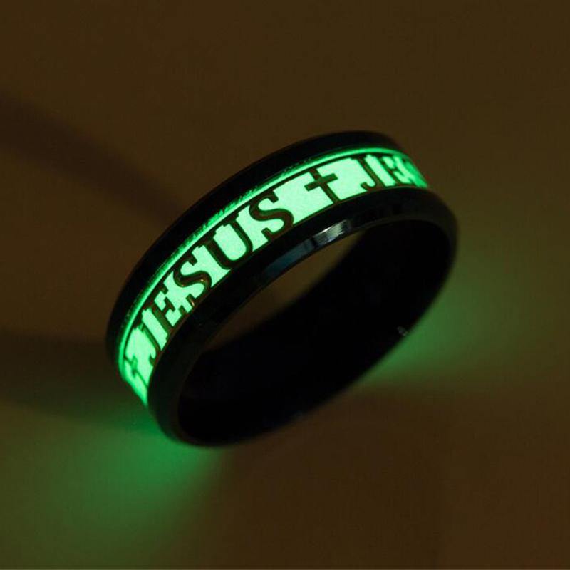 Jesus Cross Luminous Ring -
