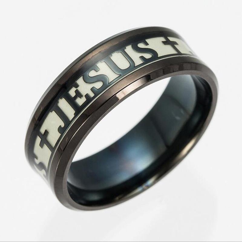 Jesus Cross Luminous Ring -