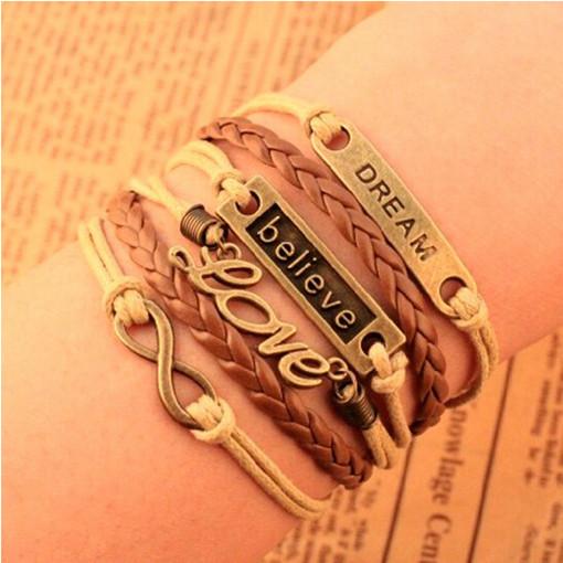 Keep The Faith &amp; Believe Bracelet -