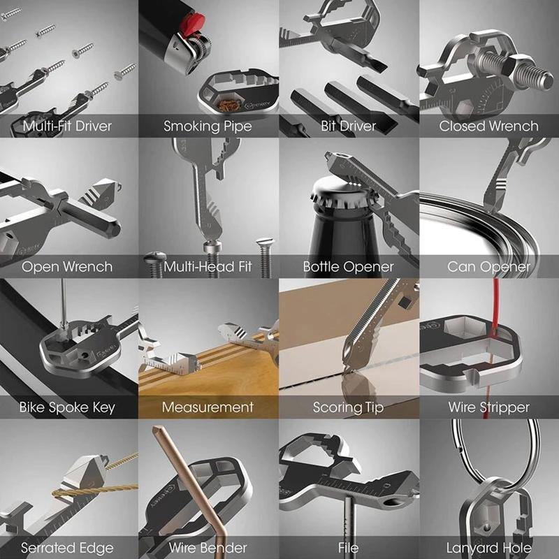 Key Shaped Multi-Functional Tool - 14:201336230;100006020:203309814