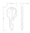 Key Shaped Multi-Functional Tool - 14:4;100006020:203309814