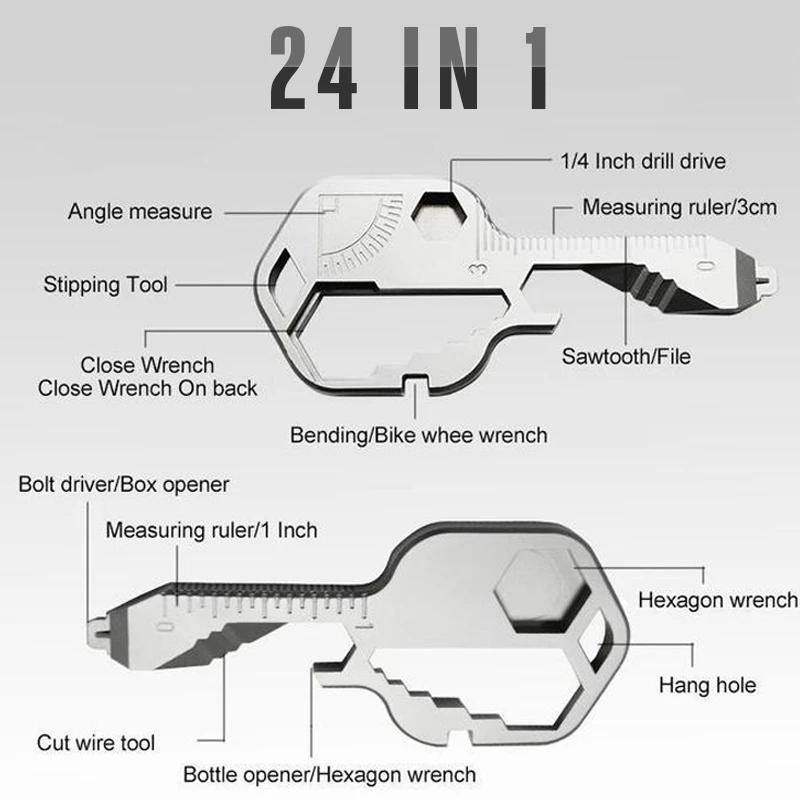 Key Shaped Multi-Functional Tool - 14:201336230;100006020:203309814