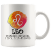 Leo Constellation Coffee Mug - Zodiac Coffee Cup - Great Gift For Horoscope Lover - SPCM