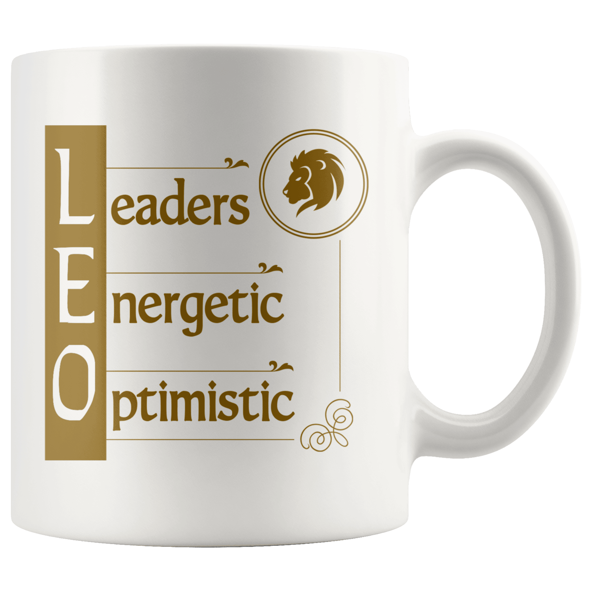 Leo Zodiac Coffee Mug - Constellation Coffee Cup - Great Gift For Horoscope Lover - SPCM