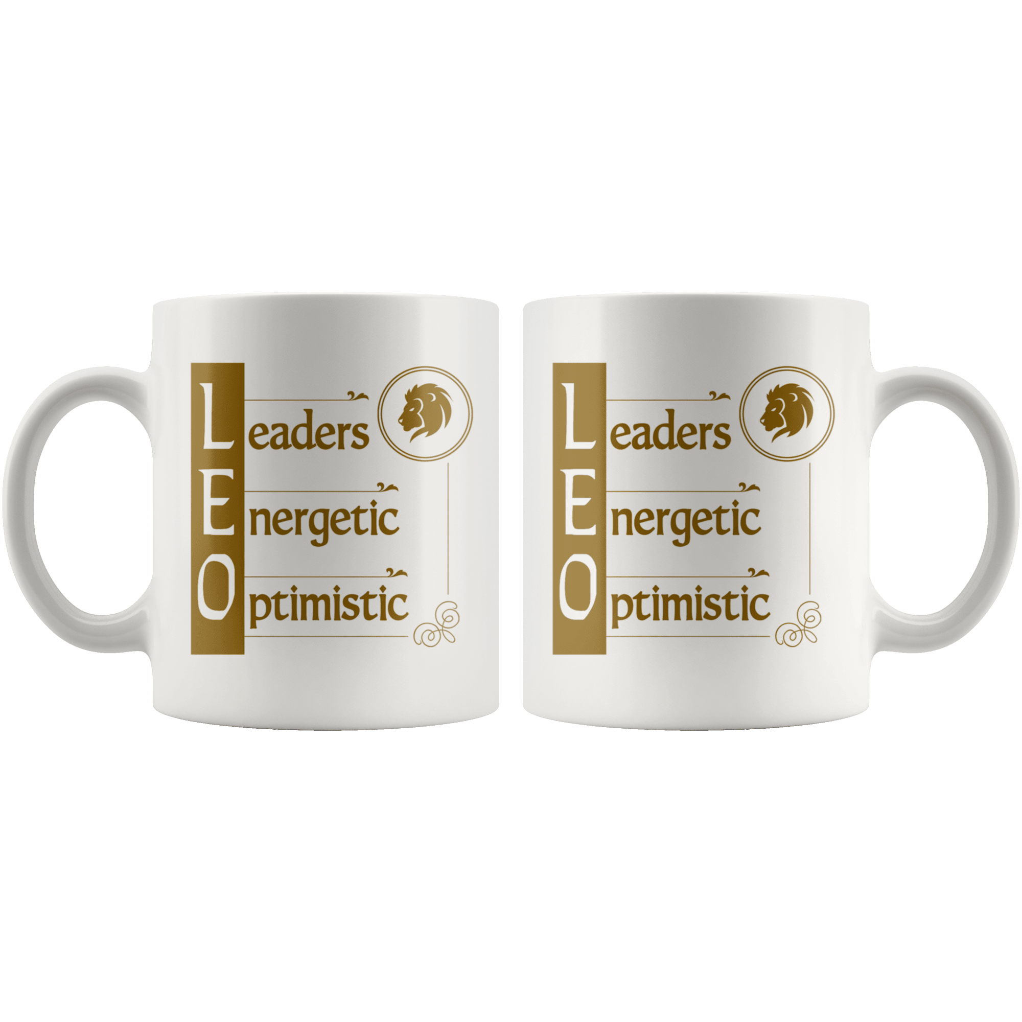 Leo Zodiac Coffee Mug - Constellation Coffee Cup - Great Gift For Horoscope Lover - SPCM