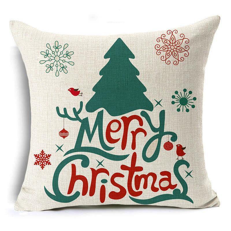Let It Snow Christmas Cushion Cover -
