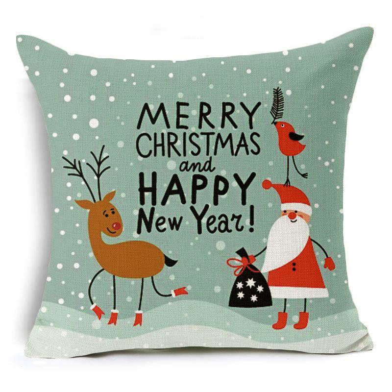 Let It Snow Christmas Cushion Cover -
