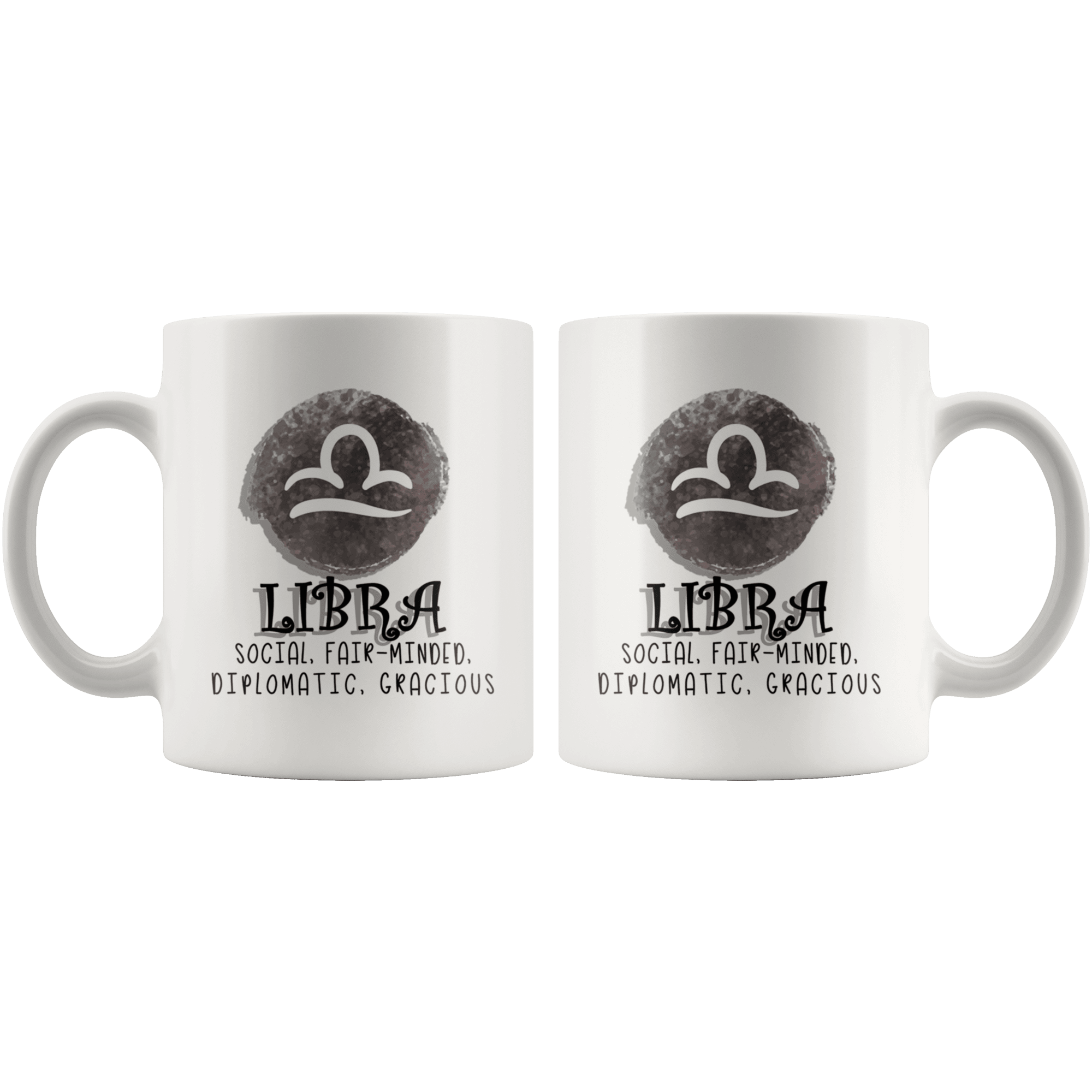 Libra Constellation Coffee Mug - Zodiac Coffee Cup - Great Gift For Horoscope Lover - SPCM