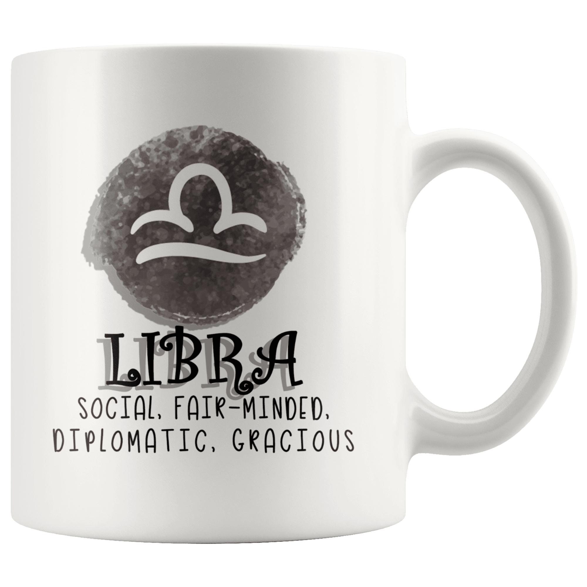Libra Constellation Coffee Mug - Zodiac Coffee Cup - Great Gift For Horoscope Lover - SPCM