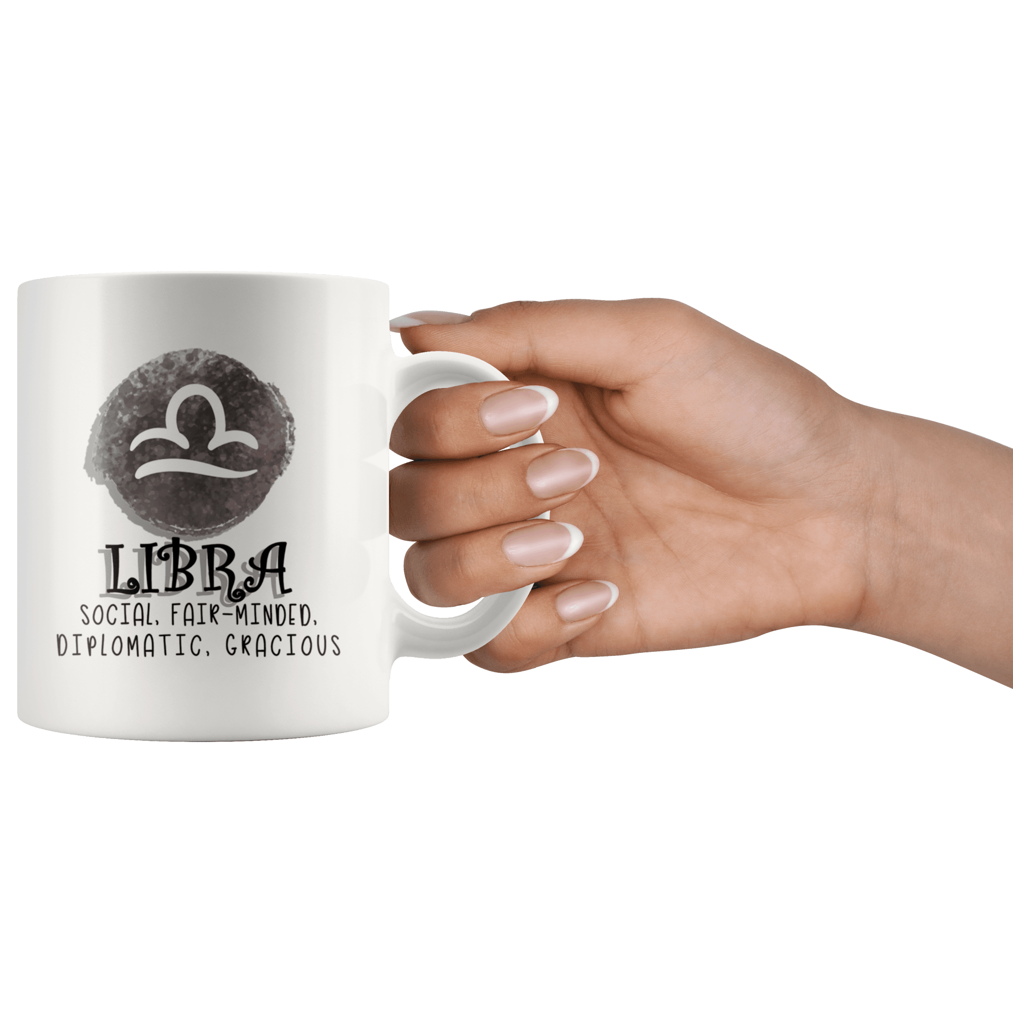 Libra Constellation Coffee Mug - Zodiac Coffee Cup - Great Gift For Horoscope Lover - SPCM