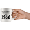 Making The World a Better Place Since 1960 - 60th Birthday Coffee Mug - Great Gift For Men and Women - Sixtieth Birthday Present - SPCM
