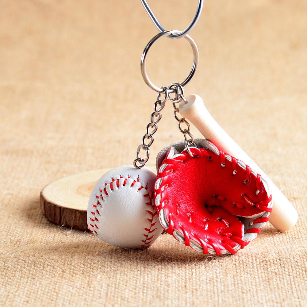Mini Baseball Keychain -