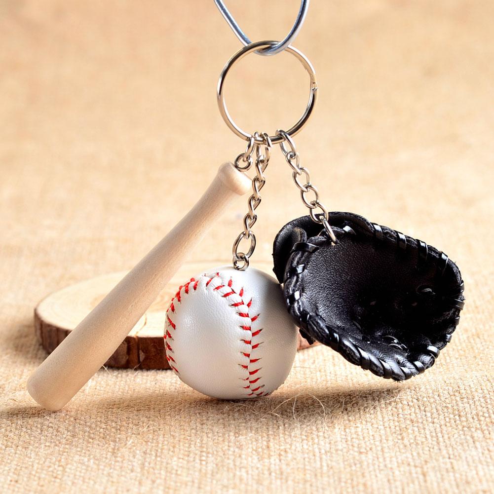 Mini Baseball Keychain -