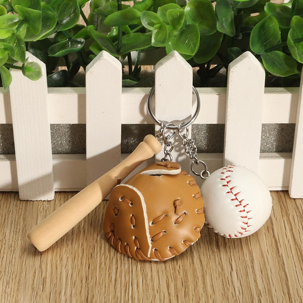 Mini Baseball Keychain -