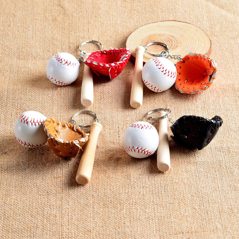 Mini Baseball Keychain -
