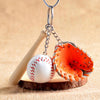 Mini Baseball Keychain -