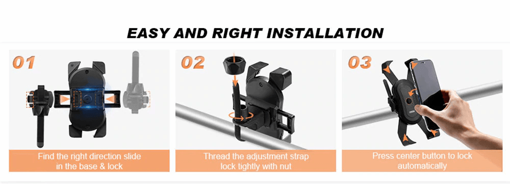 Motorcycle Phone Mount -