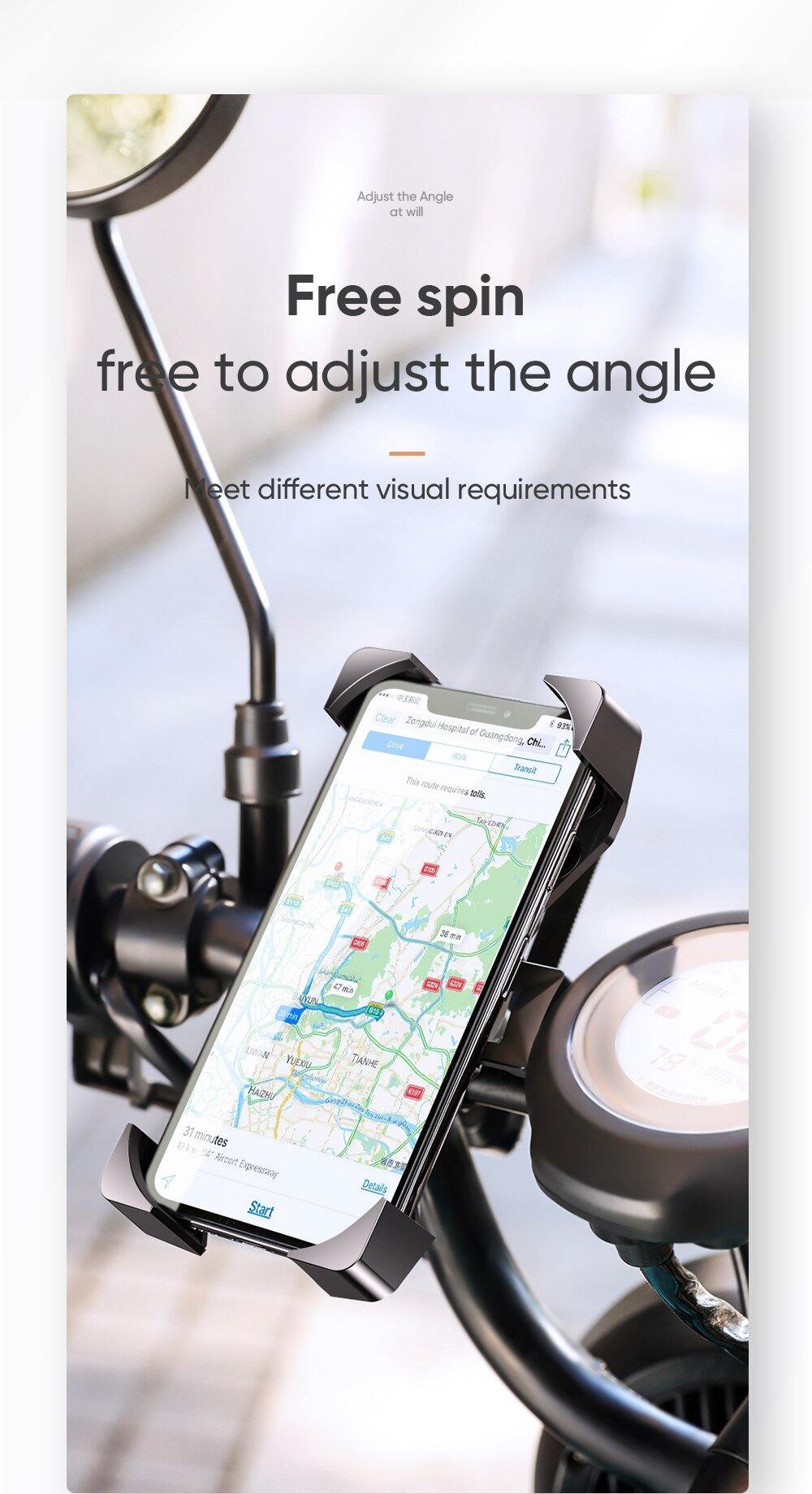 Motorcycle Phone Mount -