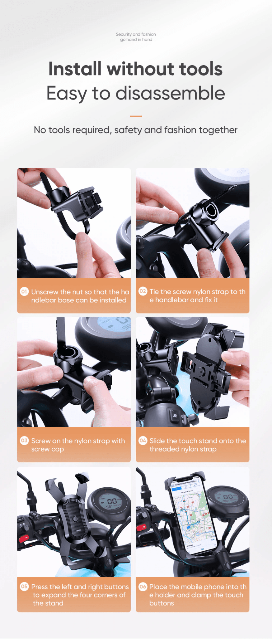 Motorcycle Phone Mount -