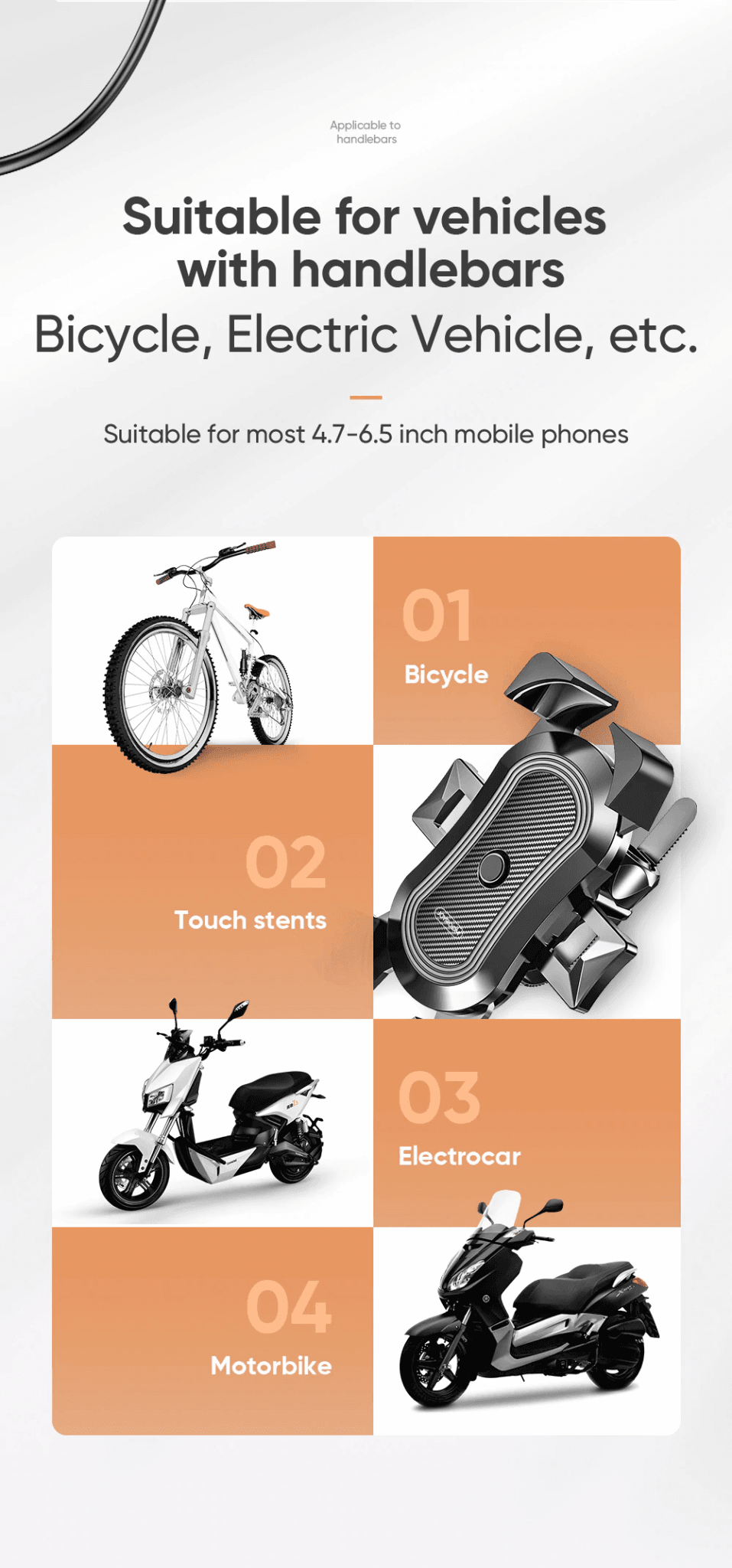 Motorcycle Phone Mount -