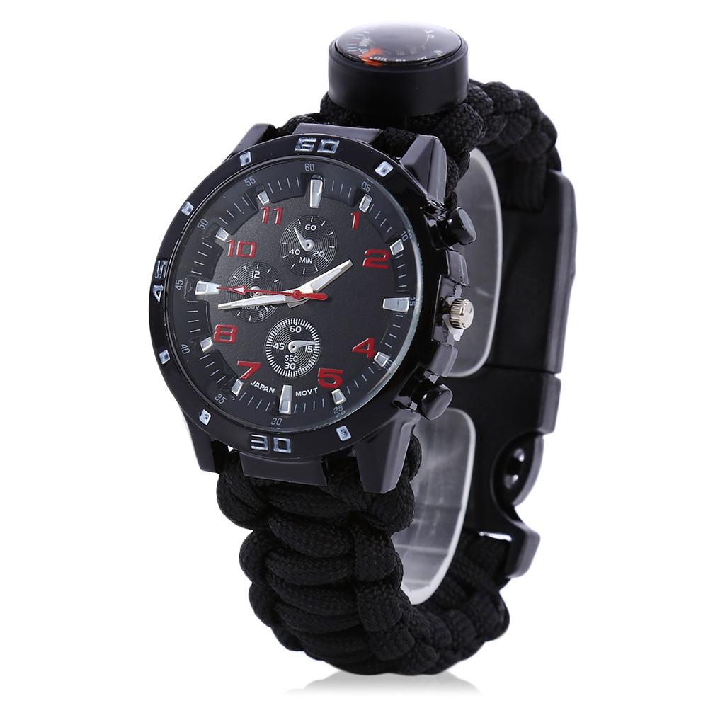 Multifuctional Survival Watch Bracelet -