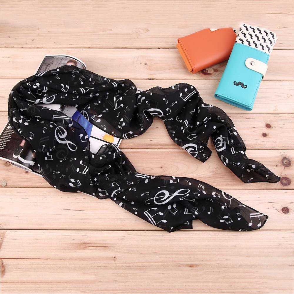 Musical Note Women's Scarf -