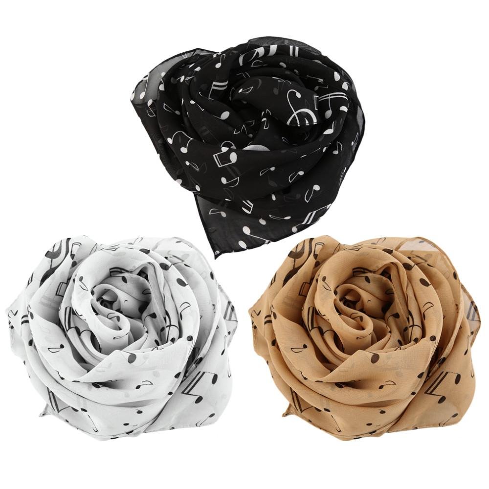 Musical Note Women&#39;s Scarf -
