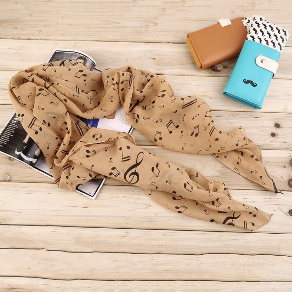 Musical Note Women&#39;s Scarf -