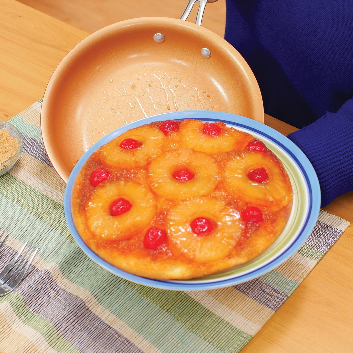 Non-Stick Copper Frying Pan -