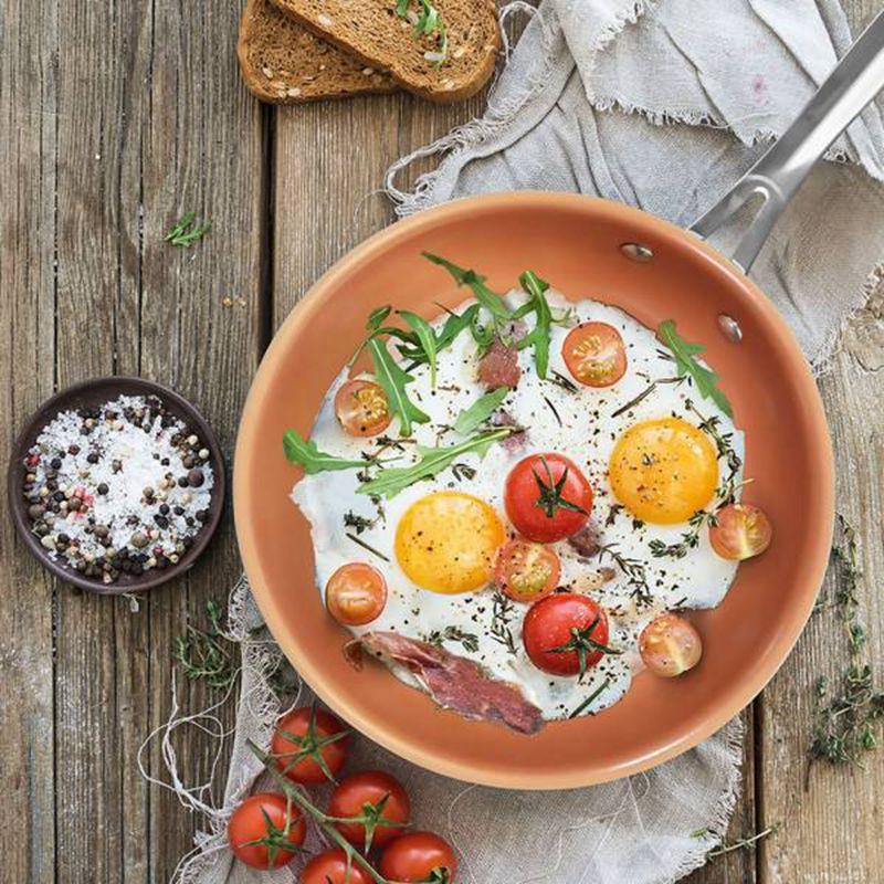 Non-Stick Copper Frying Pan -