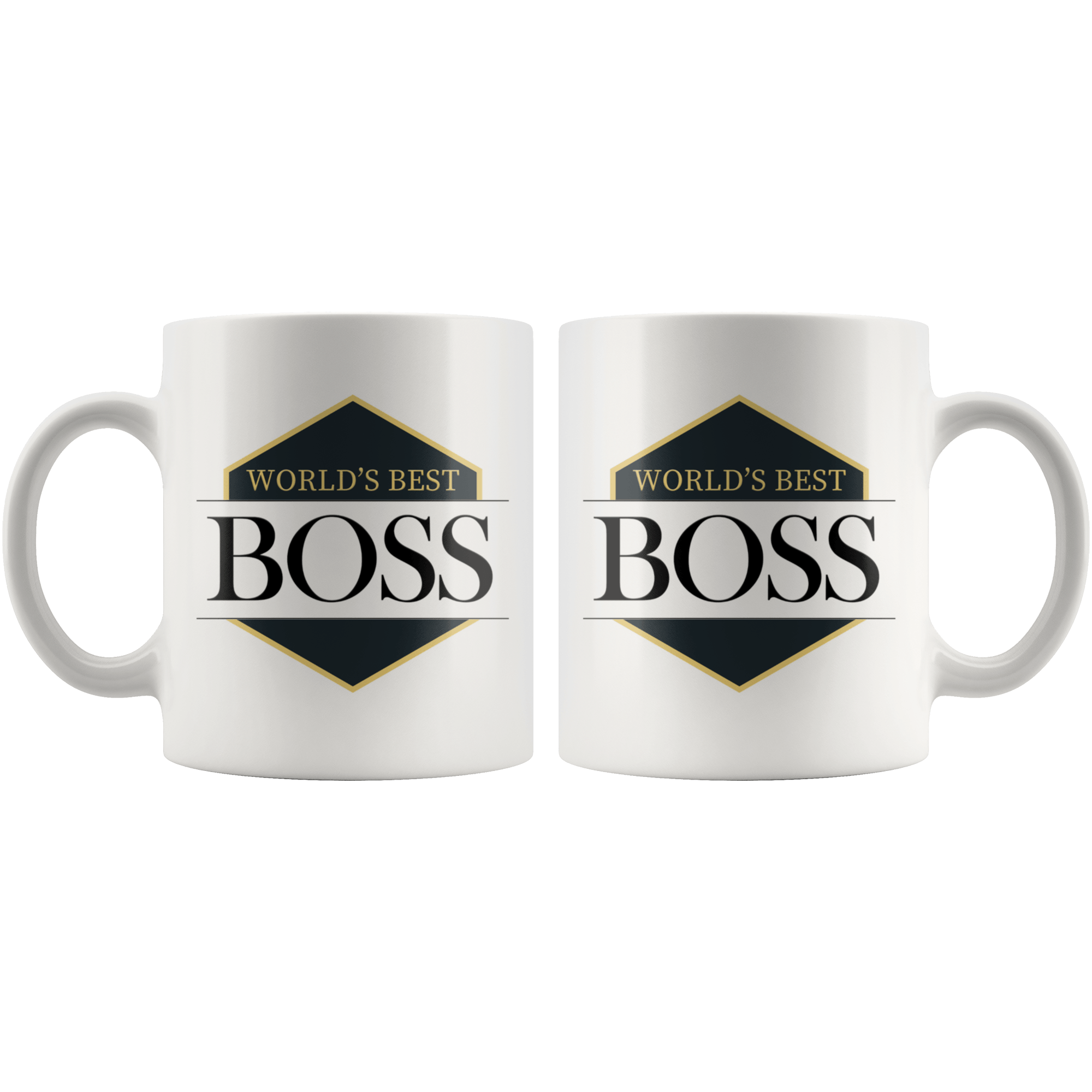 World's Best Boss Coffee Mug - Coffee Cups Gift Idea For Men &amp; Women Boss - SPCM